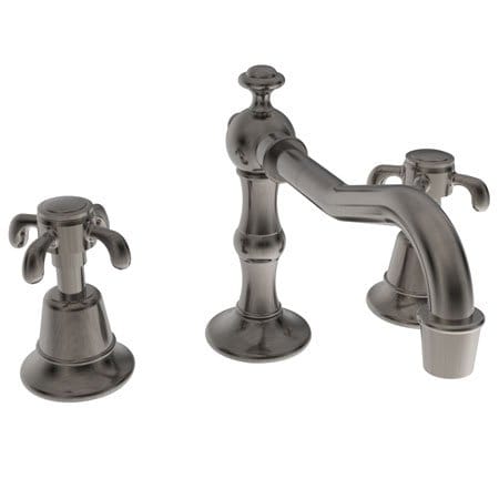 Newport Brass Widespread Lavatory Faucet in Antique Nickel 1690/15A